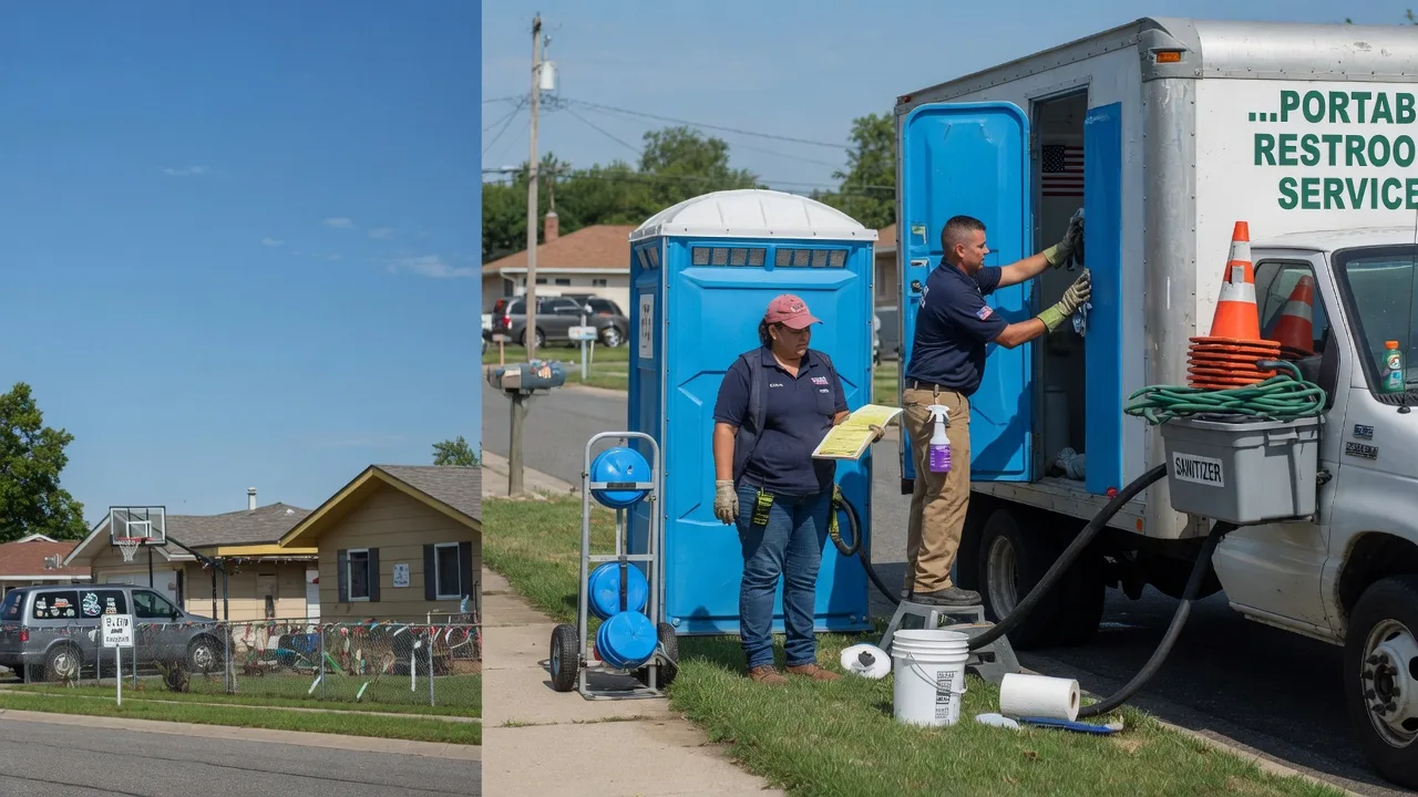 Porta Potty Rental in Overland, MO near me